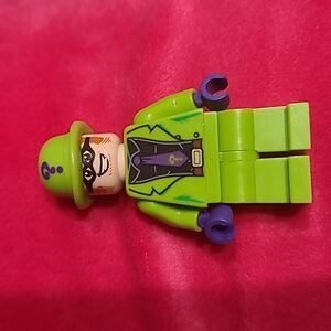 LEGO The Riddler sh593 Minifigure Black Shirt Purple Tie Super Heroes Ba…